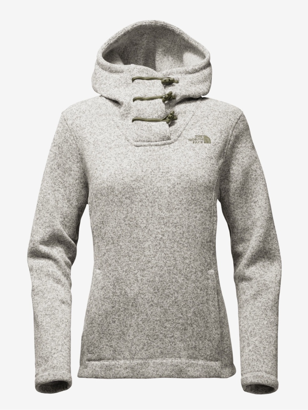 North Face Crescent Pullover Fleece Hooded Sweatshirt XL